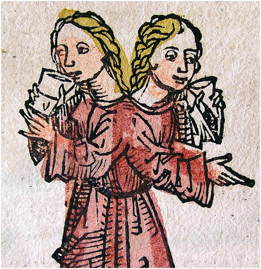 conjoined twins having a drink