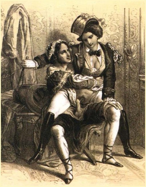 cross-dressing and forced feminization femdom from 1800s France
