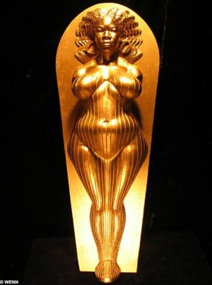 Oprah Gold Sarcophagus