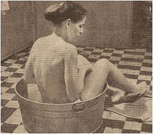 washtub bath