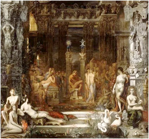 heracles and the fifty daughters of thespius right before the breeding orgy