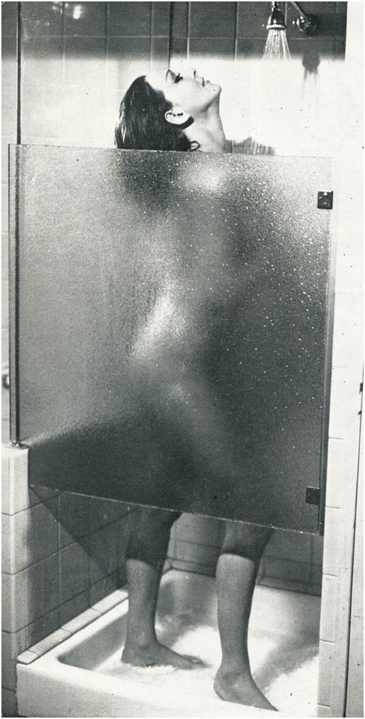 naked in the shower
