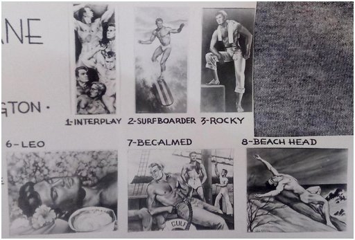 right side detail from MacClane Studios catalog A