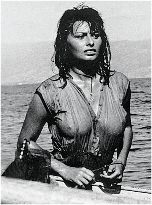 sophia loren wet tee-shirt contest winner