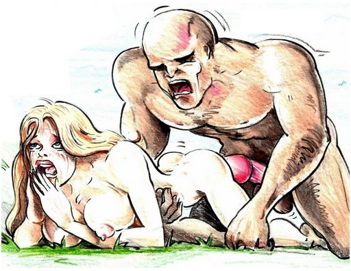 a virgin and her fantasy man ravishing her one a beautiful beach
