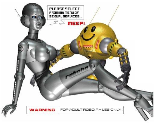 roboho menu of sexual services